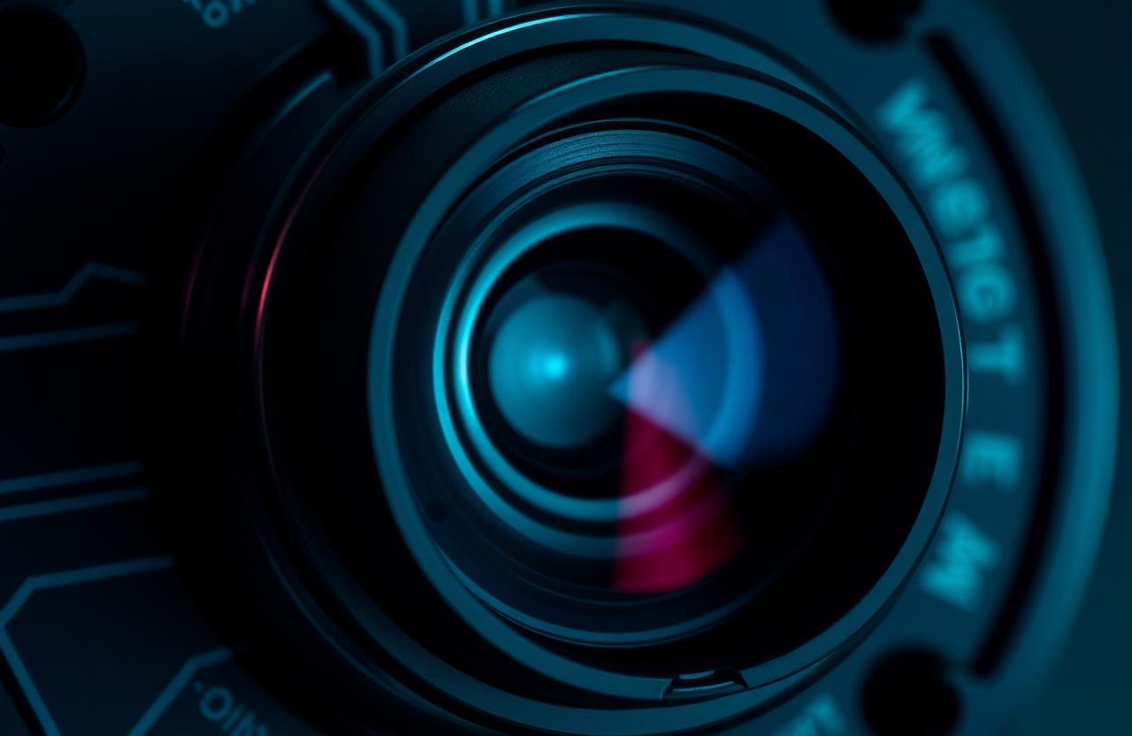 Macro photograph of a precision sensor module