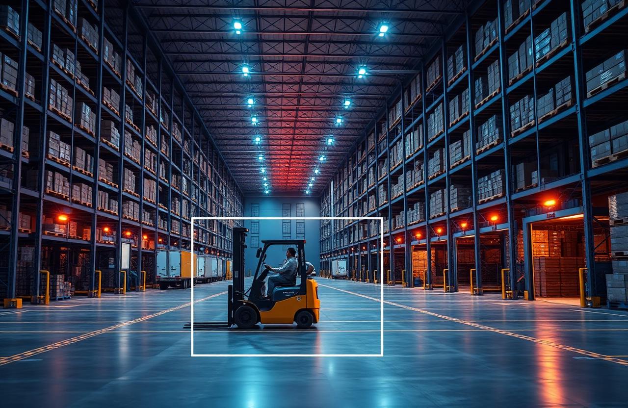 Warehouse — Forklift & Worker Safety